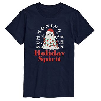 Men's Summoning The Holiday Spirit Graphic Tee