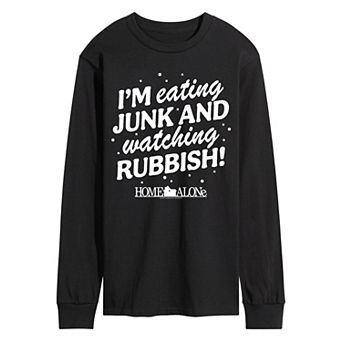 Men's Home Alone Junk & Rubbish Long Sleeve Graphic Tee