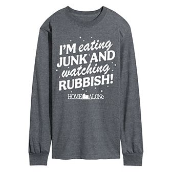 Men's Home Alone Junk & Rubbish Long Sleeve Graphic Tee