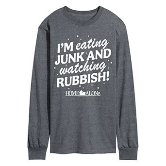 Men's Home Alone Junk & Rubbish Long Sleeve Graphic Tee