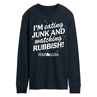 Men's Home Alone Junk & Rubbish Long Sleeve Graphic Tee