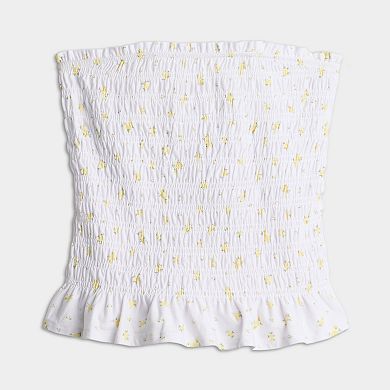 Juniors' Pink Republic Textured Tube Top