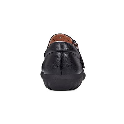 easy spirit dress shoes women Women's Caldise Leather Low Heel - Black Leather on design makes mornings easier Womens Easy Spirit Wedges Dress