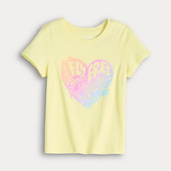 Girls 4-12 Jumping Beans® Short Sleeve Core Graphic Tee