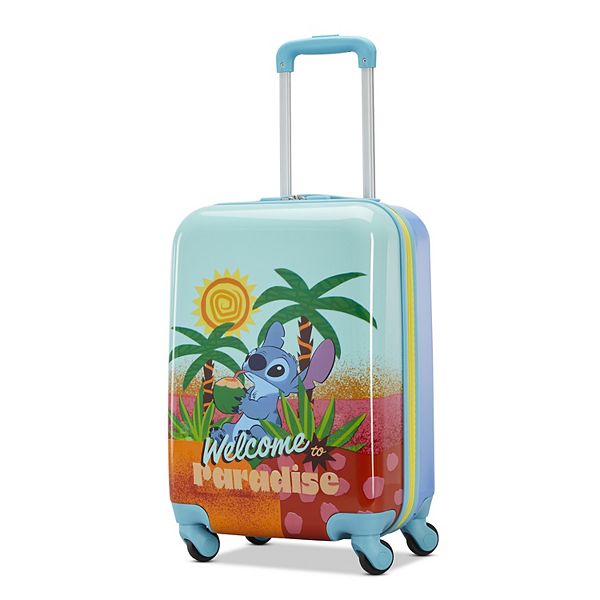 Disney - しーすけ American Tourister Disney's Stitch Hardside Carry-On Spinner Luggage