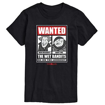 Men's Home Alone Wanted The Wet Bandits Graphic Tee