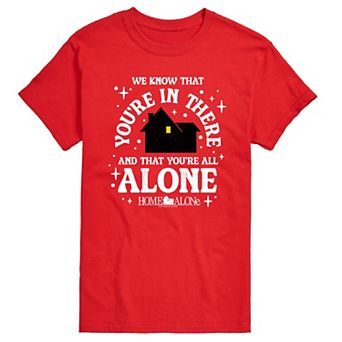 Men's Home Alone We Know You're In There Graphic Tee