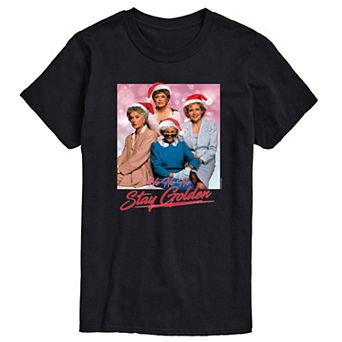 Men's Golden Girls Ho Ho Ho Stay Golden Graphic Tee
