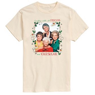 Men's Golden Girls Friends & Cheesecake Graphic Tee