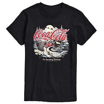 Men's Coca-Cola Graphic Tee for Sparkling Holidays Graphic Tee