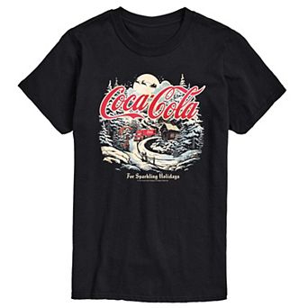Men's Coca-Cola Graphic Tee for Sparkling Holidays Graphic Tee