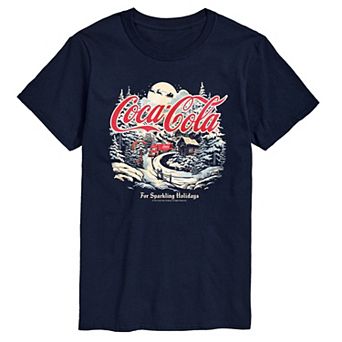 Men's Coca-Cola Graphic Tee for Sparkling Holidays Graphic Tee