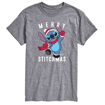 Men's Disney's Lilo & Stitch Merry Stitchmas Graphic Tee
