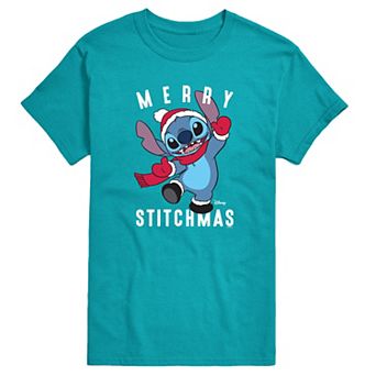 Men's Disney's Lilo & Stitch Merry Stitchmas Graphic Tee