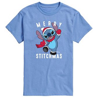 Men's Disney's Lilo & Stitch Merry Stitchmas Graphic Tee