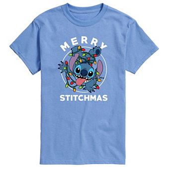 Men's Disney's Lilo & Stitch Merry Stitchmas Graphic Tee