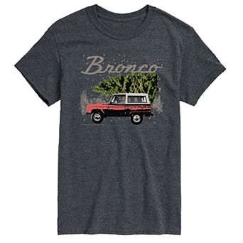 Men's Ford Bronco Christmas Tree Graphic Tee