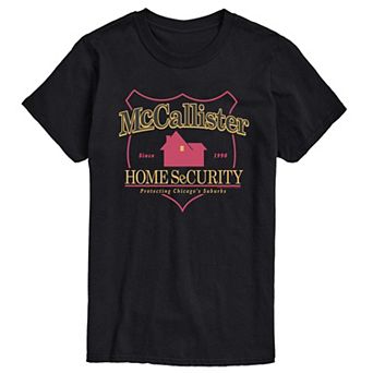 Men's Home Alone McCallister Home Security Graphic Tee