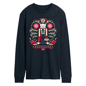 Men's Thor Nutcracker Long Sleeve Graphic Tee