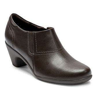 Easy Spirit Caine Women's Block Heel Side Zip Shooties