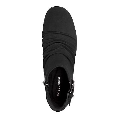 Easy Spirit Aryel Women's Ruched Buckle Ankle Booties