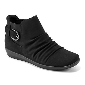 Easy Spirit Aryel Women's Ruched Buckle Ankle Booties