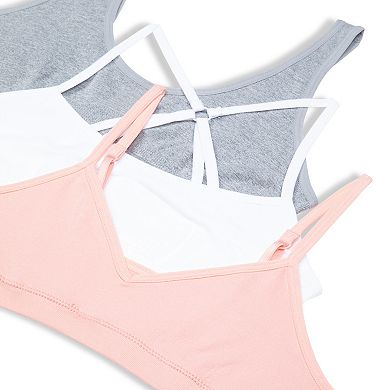 Girls 7-16 Hanes® 3-Pack Seamless Bra Bundle
