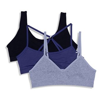 Girls 7-16 Hanes® 3-Pack Seamless Bra Bundle