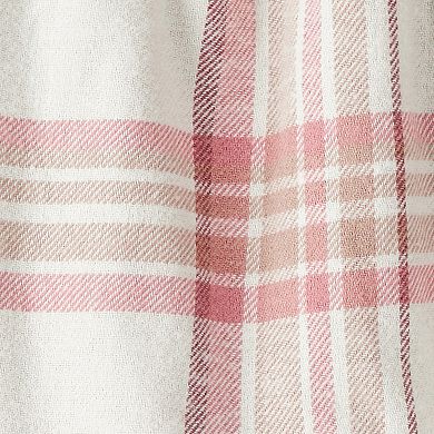 Baby Girl Carter's 2-Pc. Plaid Print Cotton Long-Sleeve Dress & Headband Set