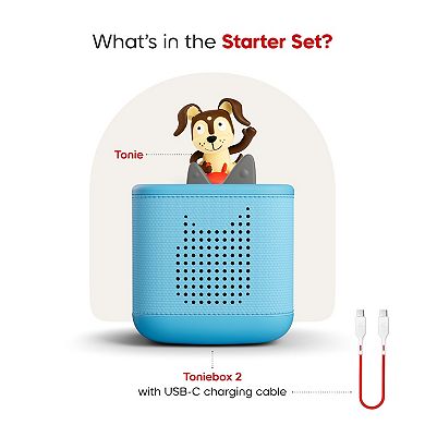 tonies Playtime Puppy Toniebox 2 Starter Set