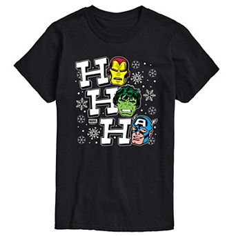 Men's Marvel Ho Ho Ho Graphic Tee