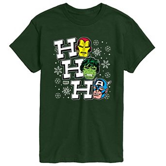 Men's Marvel Ho Ho Ho Graphic Tee