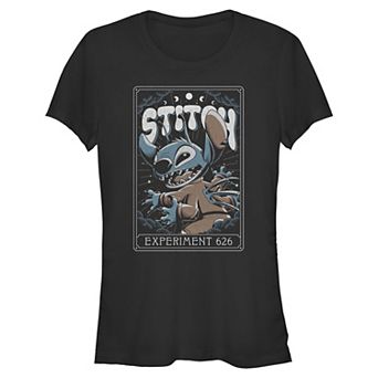 Juniors' Disney's Lilo & Stitch Experiment 626 Poster Graphic Tee