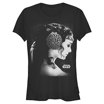 Juniors' Star Wars Padme Amidala Profile Poster Graphic Tee