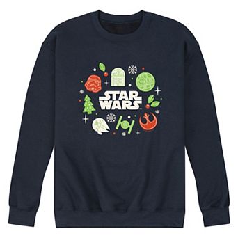 Men's Star Wars Christmas Cookies Fleece Sweatshirt