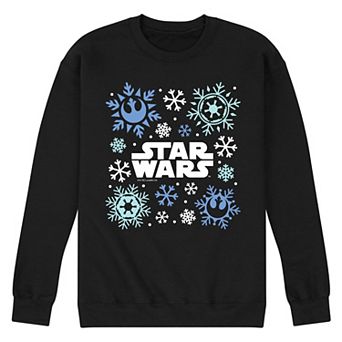 Men's Star Wars Snowflakes Fleece Sweatshirt