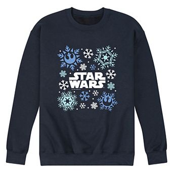 Men's Star Wars Snowflakes Fleece Sweatshirt