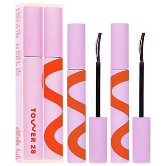 Tower 28 Beauty MakeWaves Mascara Duo