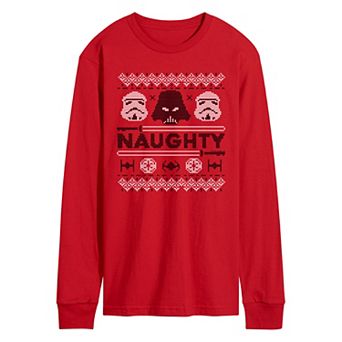 Men's Star Wars Naughty Empire Long Sleeve Graphic Tee