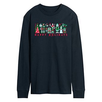 Men's Star Wars Scandinavian Christmas Long Sleeve Graphic Tee