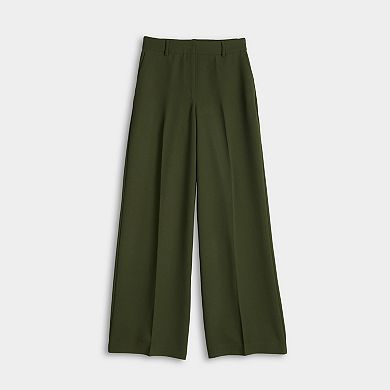 Women's Simply Vera Vera Wang Luxe Crepe Wide Leg Trousers