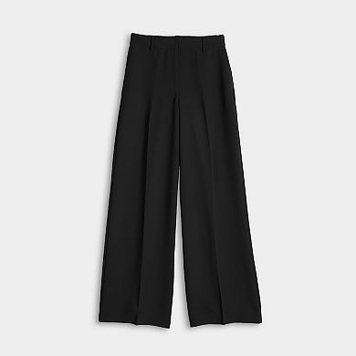 Women's Simply Vera Vera Wang Luxe Crepe Wide Leg Trousers