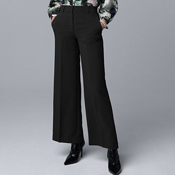 Petite Simply Vera Vera Wang Wide Leg Trousers