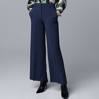 Petite Simply Vera Vera Wang Wide Leg Trousers