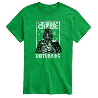 Men's Star Wars Darth Vader Lack Of Cheer Graphic Tee
