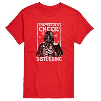 Men's Star Wars Darth Vader Lack Of Cheer Graphic Tee