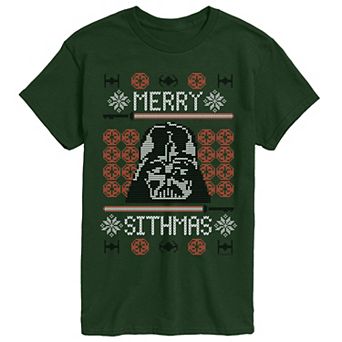 Men's Star Wars Darth Vader Merry Sithmas Graphic Tee