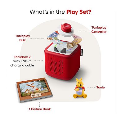 tonies Disney’s Winnie the Pooh Toniebox 2-pc. Play Set
