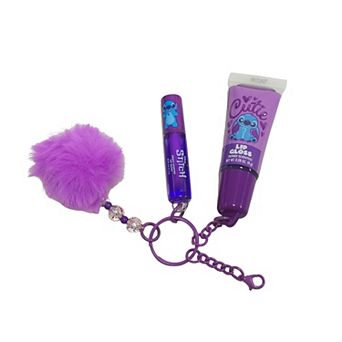 Disney's Lilo & Stitch 2 pc Lip Gloss & Keychain Set