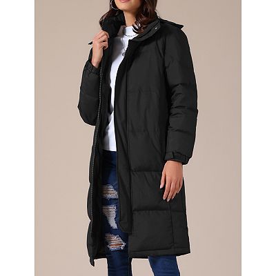 Women's Winter Thicken Puffer Coat Warm Parka Down Jacket Hooded